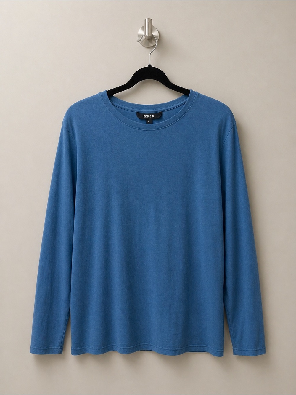 NWT Eddie Bauer Women’s XXL Blue Long Sleeve Crew Neck Tee Shirt
